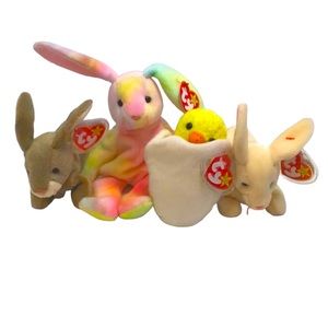 🍄 TY Beanie Baby Bundle - 4pc.